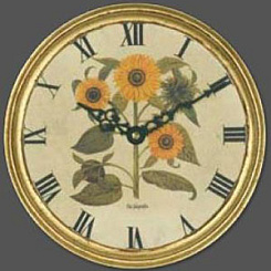 Часы "Подсолнухи"
