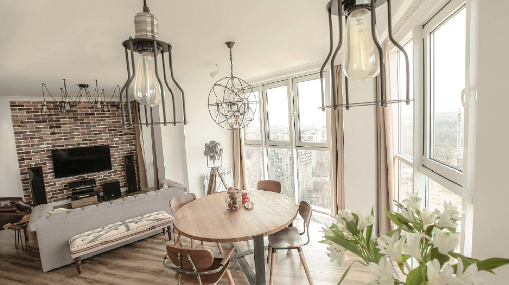 Квартира с панорамным остеклением в Одинцово