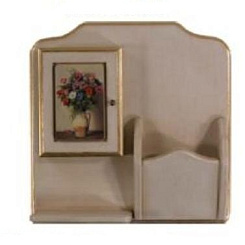 Ключница "Ваза с цветами"