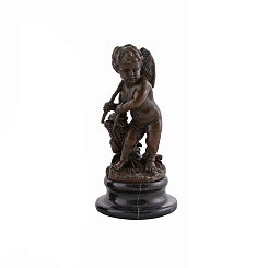 Статуэтка юный рыбак с сачком 