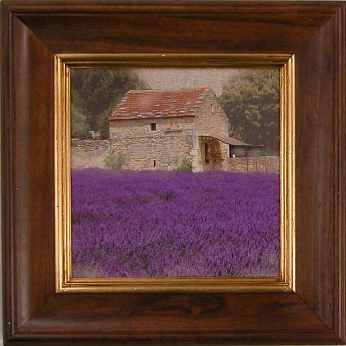 Картина "Пейзаж с лавандой"