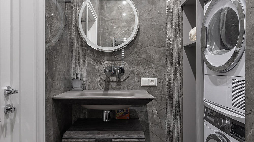 Квартира в стиле неоклассика в ЖК "Риверсайд"