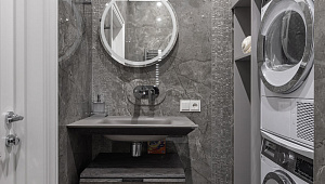 Квартира в стиле неоклассика в ЖК "Риверсайд"