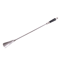 Рожок для обуви с кожаной ручкой