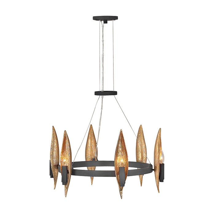 Люстра "Золотые листья"