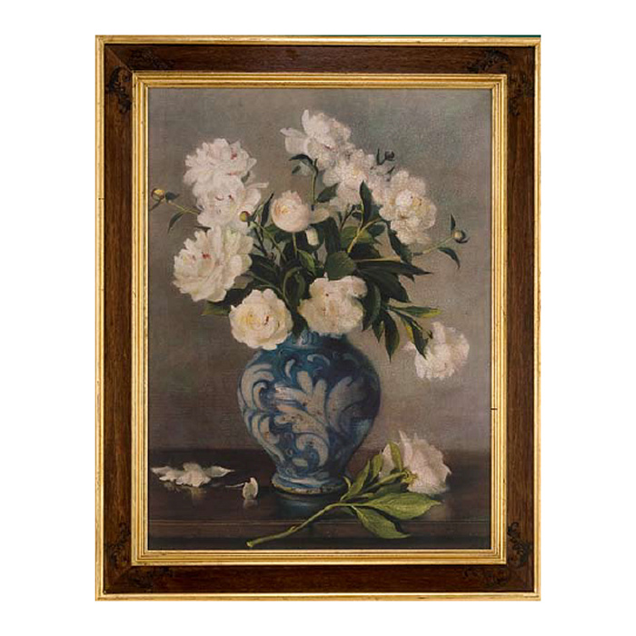 Картина "Ваза с бегониями"