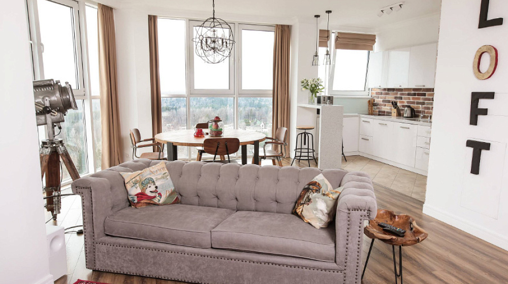 Квартира с панорамным остеклением в Одинцово