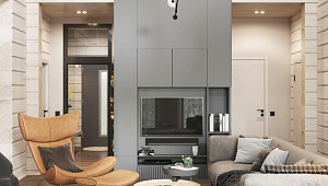 Интерьер дома в п.Рощино