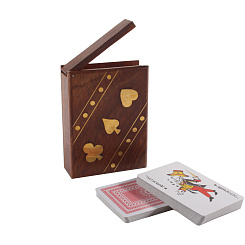 Комплект карт в деревянной коробке