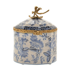 Шкатулка "Голубая нежность"