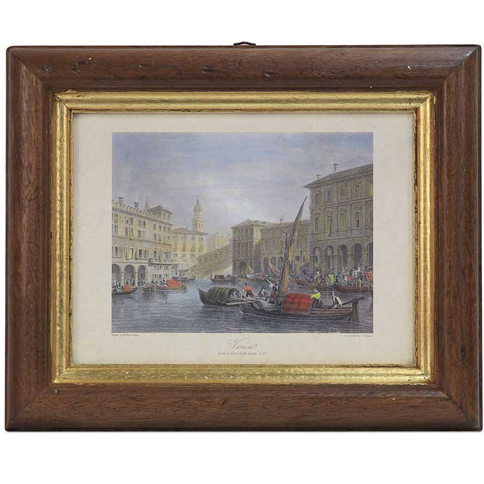 Картина "Морской город"