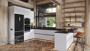 Дизайн интерьера в банном комплексе в КП "Резеденция у Озера"