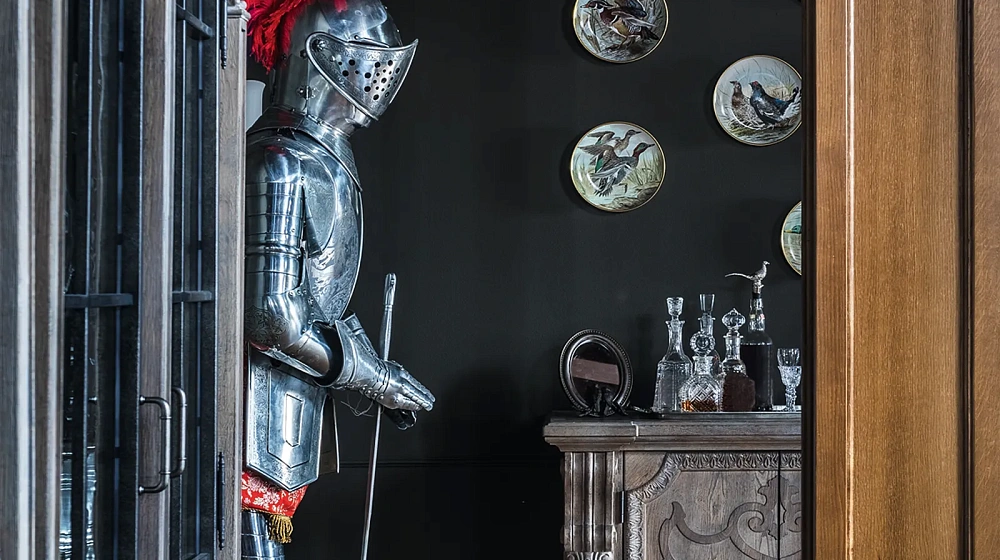 Дом с атмосферой старого английского поместья