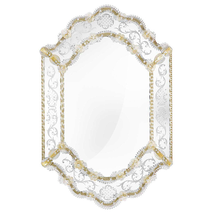 Венецианское зеркало "Золотое кружево"