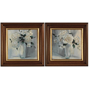 Картина "Цветы в вазе"