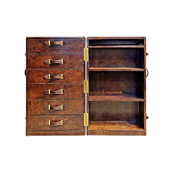 Комод желто-коричневый