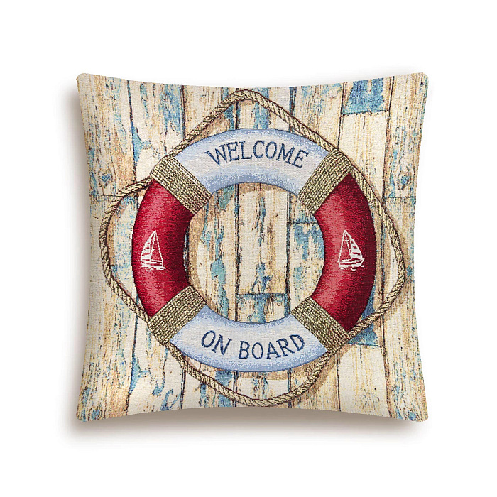 Наволочка "Морской клуб. Круг"