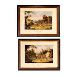 Картина "Сцена охоты"