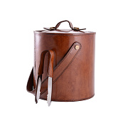 Ведро для льда с крышкой и щипцами