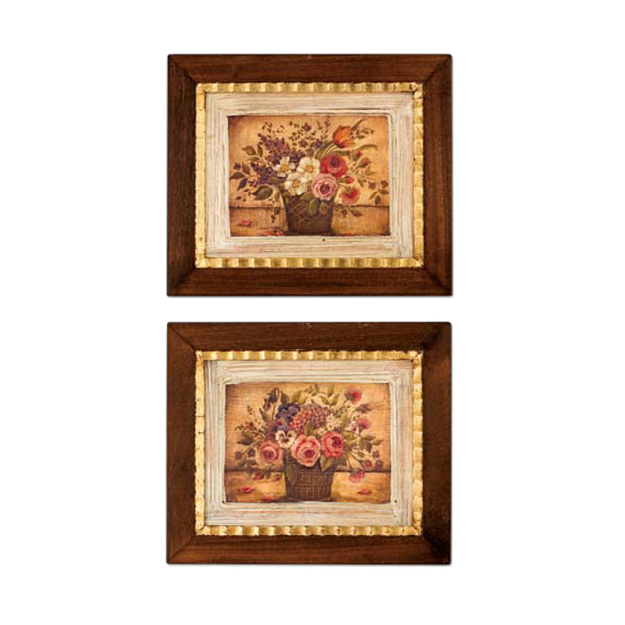 Картины "Корзины с цветами"