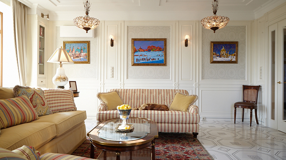 Элегантный интерьер в классическом стиле