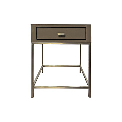 Прикроватный столик "Графит" квадратный