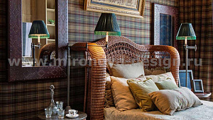 Атмосфера старинного семейного поместья в загородном доме