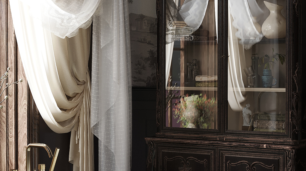 Проект Загородного дома. Эклектика с элементами модерна и классики